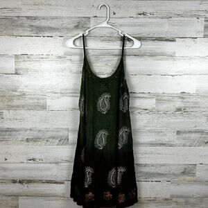 India Boutique women's One Size Boho Lightweight sleeveless Summer mini Dress